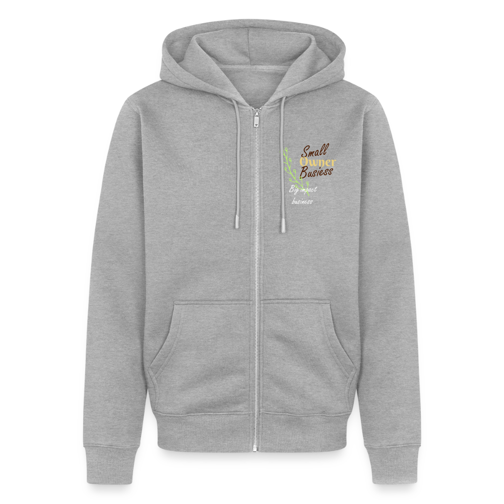 "Small business owner" – An everyday jacket for small business life - meleerattu harmaa