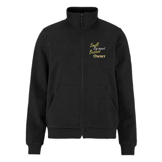 "Small business owner. Big impact" - Takki pienyrittäjän arkeen - musta