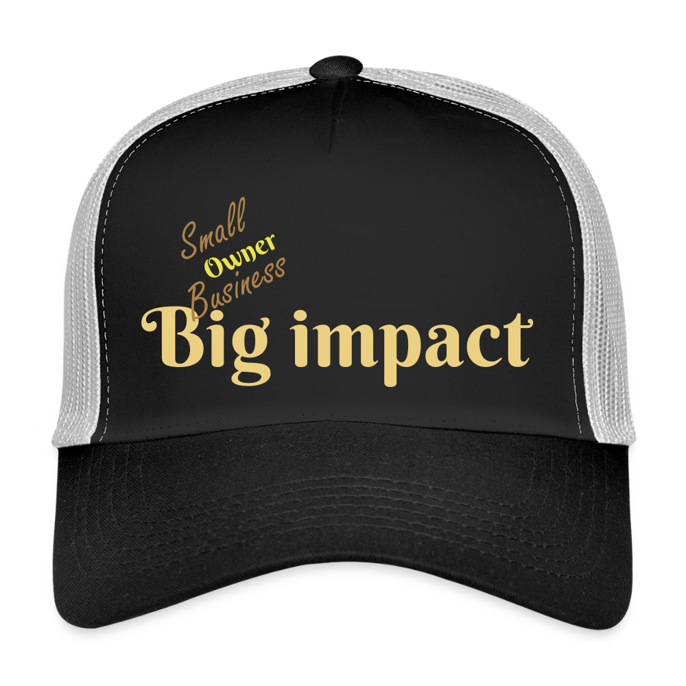 Big impact – trucker-lippalakki - black/stone grey