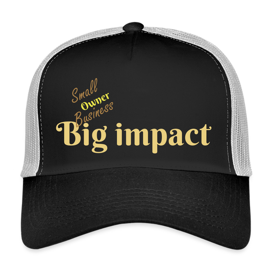 Big impact – trucker-lippalakki - black/stone grey