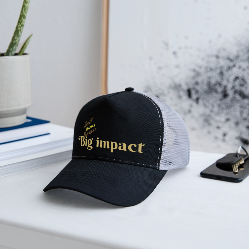 Big impact – trucker-lippalakki - black/stone grey