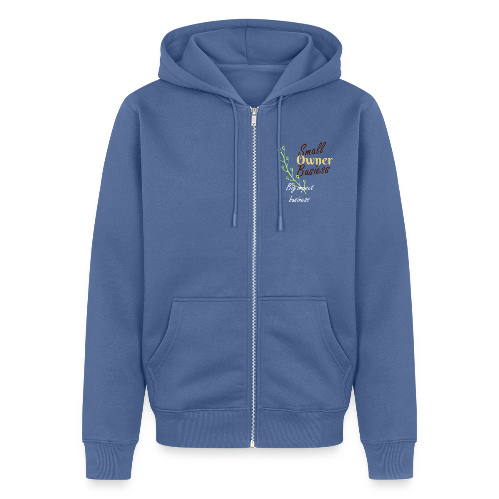 "Small business owner" – An everyday jacket for small business life - kyyhkynsininen